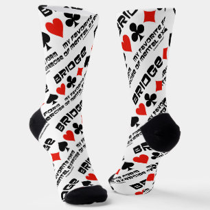 Bridge meine Lieblingsform der geistigen Übung 4 A Socken