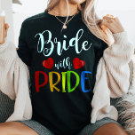 Bridge mit Pride LGBTQ  Hochzeit Tri-Blend Shirt<br><div class="desc">Feiern Sie Liebe und Gleichheit mit diesem wunderschönen "Bride with Pride"-T - Shirt! Dieses Shirt ist perfekt für LGBTQ Hochzeiten und Feiern der Liebe geeignet. Es zeichnet sich durch ein lebendiges Regenbogendesign und die Empowerment-Botschaft "Braut mit Stolz" aus. Zeigen Sie Ihre Unterstützung für die Gleichberechtigung der Ehen und tragen Sie...</div>
