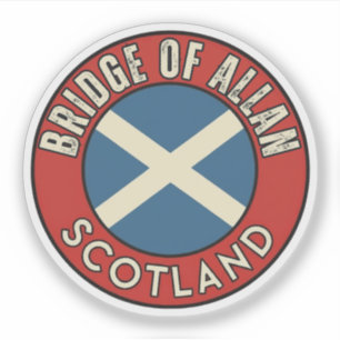 Bridge of Allan, Schottland Aufkleber