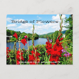 Bridge of Flowers postcard Postkarte