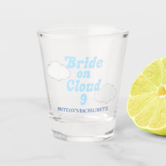 Bridge on Cloud 9 Bachelorette Hen Party Schnapsglas
