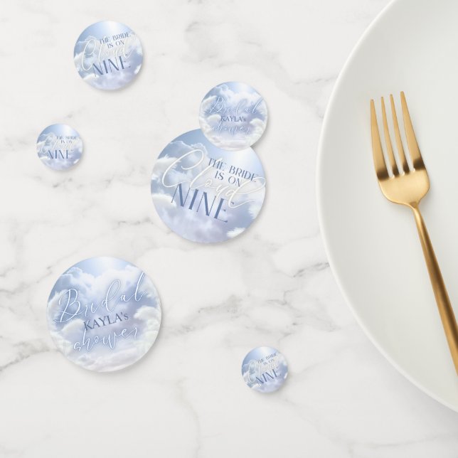 Bridge on Cloud Nine 9 | Pampas, Wolken, Blauer Hi Konfetti (Gruppe)