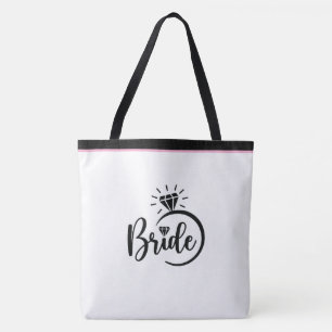 Bridge Print Tote Bag Tasche