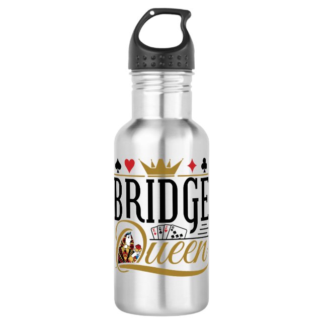 Bridge Queen Edelstahlflasche (Vorderseite)