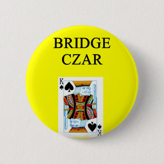Bridge-Spieler Witz Button