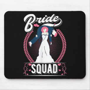 Bridge Squad Groom Game ist über Bachelor Party Mousepad