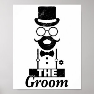 Bridge Squat Groom Bachelor Party Poster