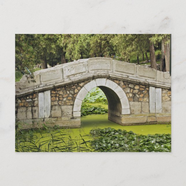 Bridge, Summer Palace, Peking, China Postkarte (Vorderseite)