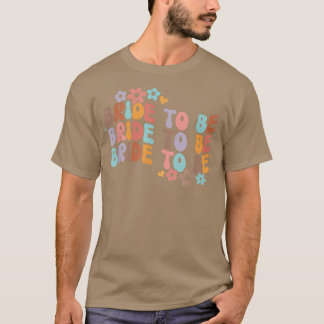 Bridge To Be & Bridesmaid Brautparty Groovy Bach T-Shirt
