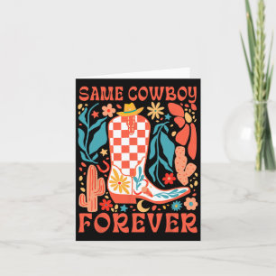 Bridge to be Howdy Western Bachelorette Same Cowbo Karte