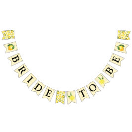 Bridge to be Lemon Brautparty Banner