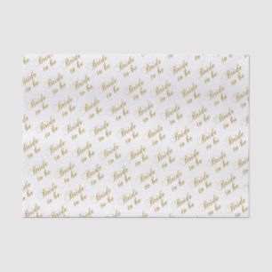 Bridge to Be Script Word Pattern Seidenpapier