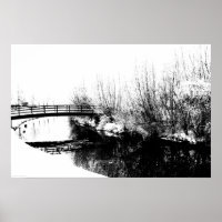 Bridge und Stream Winter Scene Wapcn
