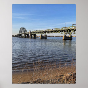 Bridge Waterscape Foto Poster
