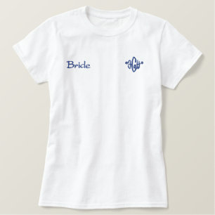 Bridge White IV besticktes Shirt