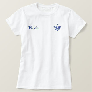 Bridge White IV besticktes Shirt