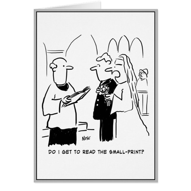 Bridge Will Karo Small Print Cartoon (Vorne)