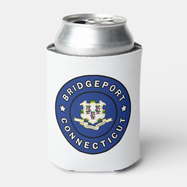 Bridgeport Connecticut Dosenkühler (Kanne Vorderseite)