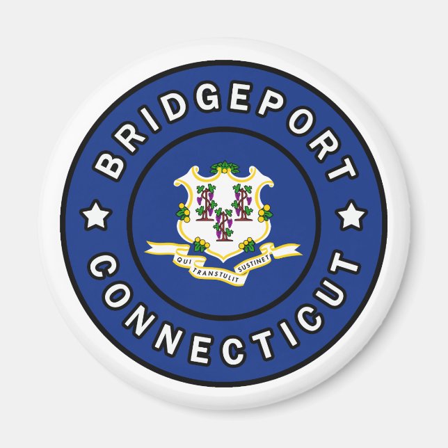 Bridgeport Connecticut Magnet (Vorne)