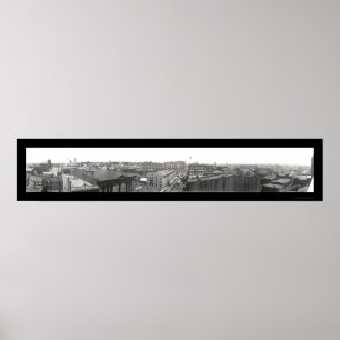 Bridgeport, CT Foto 1913 Poster