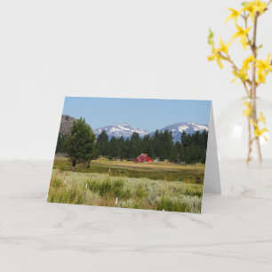 Bridgeport - Kalifornien HWY 395 Landschaft Karte