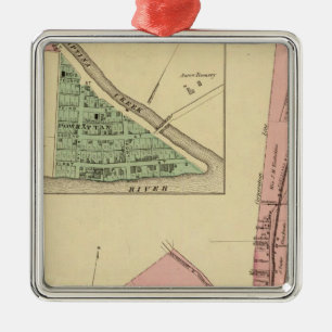 Bridgeport Silbernes Ornament