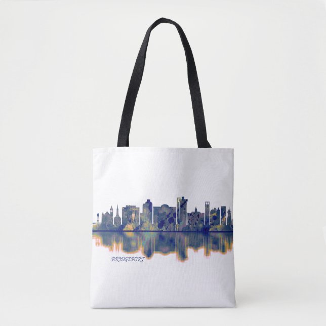 Bridgeport Skyline Tasche (Vorderseite)