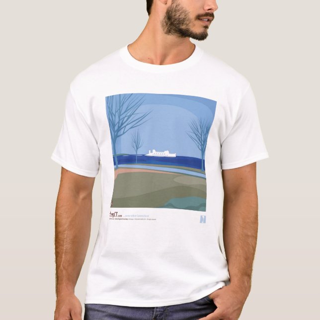 Bridgeportfähre/-deepCT.com T-Shirt (Vorderseite)