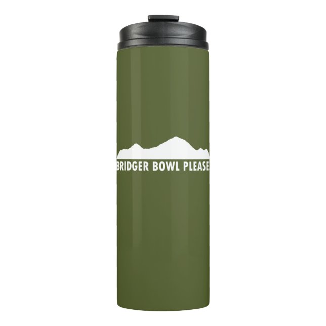 Bridger Bowl Bitte Thermosbecher (Vorderseite)