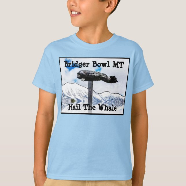 Bridger Bowl Wal T - Shirt (Vorderseite)