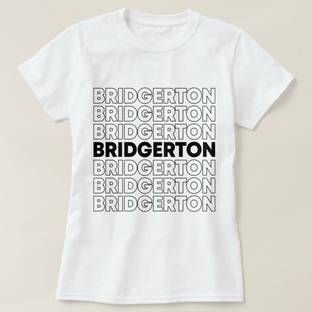 Bridgerton T-Shirt (Design vorne)
