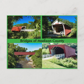 Bridges of Madison County Postkarte