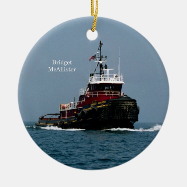 Bridget McAllister-Ornament Keramikornament (Vorne)