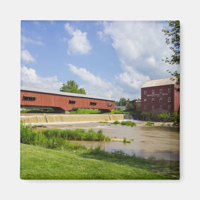 Bridgeton Bridge and Mill Magnet (Vorne)
