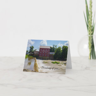 Bridgeton Mill Denken Sie an Ihre Karte