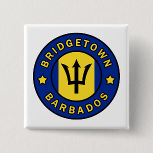 Bridgetown Barbados Button