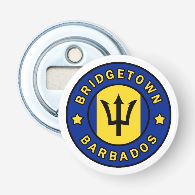 Bridgetown Barbados Flaschenöffner (Vorderseite)