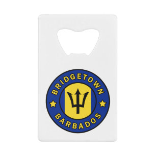 Bridgetown Barbados Geldbeutel Flaschenöffner