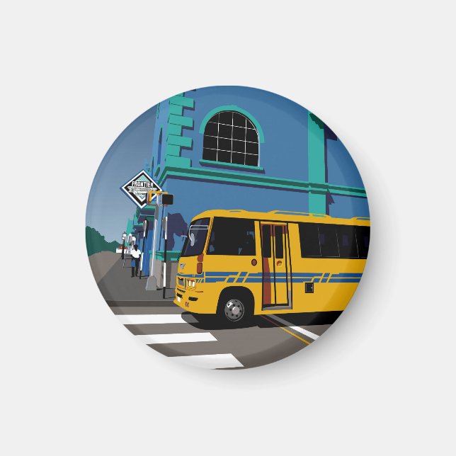 Bridgetown Barbados Magnet (Vorne)