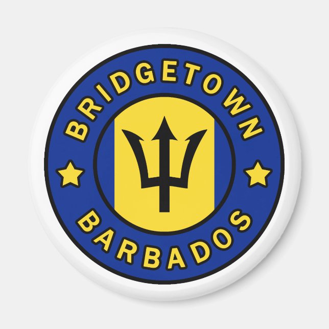 Bridgetown Barbados Magnet (Vorne)
