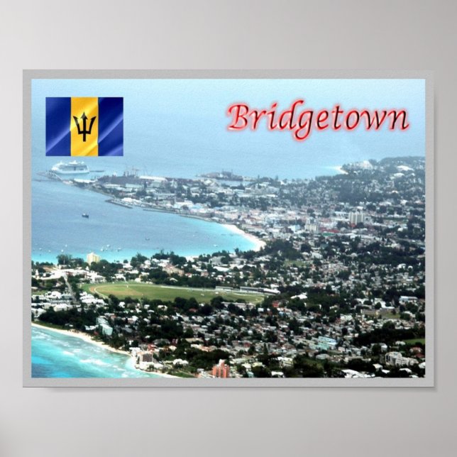Bridgetown - Barbados - Poster (Vorne)