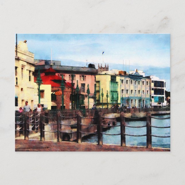 Bridgetown Barbados Postkarte (Vorderseite)