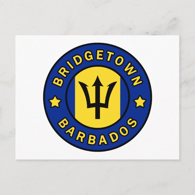 Bridgetown Barbados Postkarte (Vorderseite)