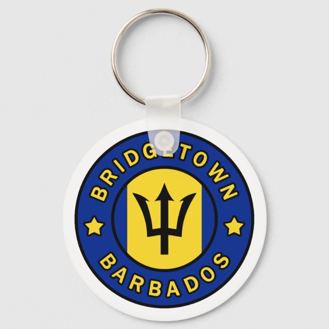 Bridgetown Barbados Schlüsselanhänger (Vorderseite)