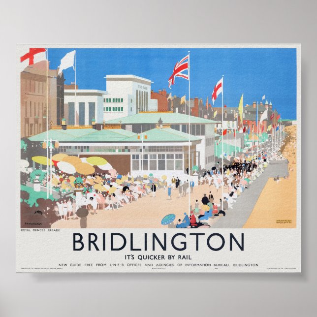 Bridlington UK Vintage Poster 1939 (Vorne)