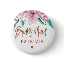 Bridmaid Brautparty aus geblümtem Rosa