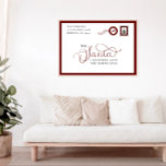 Brief an das Weihnachtsgebäck der Weihnachtsfamili Poster<br><div class="desc">Jeden Tag fügen wir neue Designs hinzu!</div>