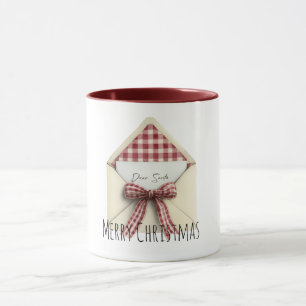 Brief an den Weihnachtsmann Tasse