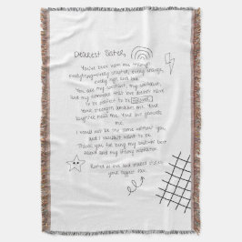 Brief an die Schwester Decke