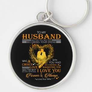 Brief an mein Ehemann, Liebe Husband Geschenk Schlüsselanhänger
